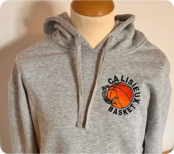 Sweat avec logo pour club de sport